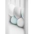 Protectie interioara pentru patut Sensillo 210 cm Menta/Gri, Culoare: Turcoaz - poza 10 - ExclusivMAG.ro