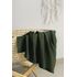 Paturica de bumbac si bambus Sensillo 100x80 cm Verde Inchis, Culoare: Verde - poza 6 - ExclusivMAG.ro