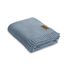 Paturica de bumbac si bambus Sensillo 100x80 cm Jeans, Culoare: Blue  - ExclusivMAG.ro