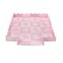 Covoras de joaca Puzzle 150x150 cm, Momi Zawi - Pink, Culoare: Roz - poza 4 - ExclusivMAG.ro