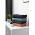 Paturica de bumbac si bambus Sensillo 100x80 cm Jeans, Culoare: Blue - poza 5 - ExclusivMAG.ro