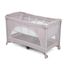 Patut pliant cu 2 niveluri Joie Allura 120 cm- Satellite, Culoare: Roz, Dimensiuni: 120x60