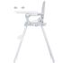 Scaun de masa Chipolino Bonbon 3 in 1 glacier, Culoare: Gri,poza 4