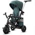 Tricicleta 5in1 Kinderkraft Easytwist Midnight Green, Culoare: Verde