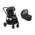 Carucior pentru copii multifunctional 3 in 1 Joie Versatrax Pavement/Shale, Culoare: Negru - poza 2 - ExclusivMAG.ro