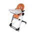 Scaun de masa 2 in 1 Peg Perego Siesta Follow Me, Wonder Orange,poza 3