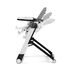 Scaun De Masa 2 in 1 Peg Perego, Siesta Follow Me, Wonder Grey, 0 - 15 Kg, Culoare: Alb/Gri,poza 4