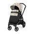 Carucior 3 in 1 Peg Perego Book, SLK, 0 - 22 kg, Graphic Gold, Negru / Bej, Culoare: Negru,poza 3  - ExclusivMAG.ro Carucior 3 in 1 Peg Perego Book, SLK, 0 - 22 kg, Graphic Gold, Negru / Bej, Culoare: Negru,poza 3