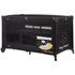Patut pliabil Chipolino Ariel ebony, Culoare: Negru, Dimensiuni: 120x60