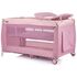 Patut pliabil Chipolino Bella rose water, Culoare: Roz, Dimensiuni: 120x60,poza 3