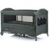 Patut pliabil Chipolino Merida aloe linen cu laterala culisanta, Culoare: Verde inchis, Dimensiuni: 120x60,poza 4