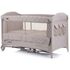 Patut pliabil Chipolino Merida sand linen cu laterala culisanta, Culoare: Crem, Dimensiuni: 120x60,poza 4