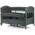 Patut pliabil Chipolino Merida aloe linen cu laterala culisanta, Culoare: Verde inchis, Dimensiuni: 120x60 - poza 3 - ExclusivMAG.ro