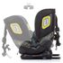Scaun auto Chipolino Next Gen I-Size 40-150 cm aloe cu sistem Isofix, Culoare: Turcoaz, Grupa: 0-36kg (0 luni - 12 ani),poza 7