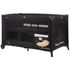 Patut pliabil Chipolino Ariel ebony, Culoare: Negru, Dimensiuni: 120x60