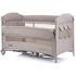 Patut pliabil Chipolino Merida sand linen cu laterala culisanta, Culoare: Crem, Dimensiuni: 120x60,poza 3