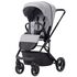 Carucior troller reversibil (max. 22 Kg) Carrello ALFA 2 in 1 Feather Grey, Culoare: Gri deschis, Model: 2 in 1,poza 3