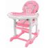 Scaun de masa 3 in 1 Ecotoys HC-223 Roz, Culoare: Roz,poza 5