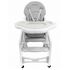 Scaun de masa 3 in 1 Ecotoys HC-223 Gri, Culoare: Gri,poza 2