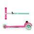Trotineta cu 3 roti, QKIDS, LUMIS Turquoise, Culoare: Turcoaz - poza 4 - ExclusivMAG.ro