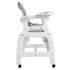Scaun de masa 3 in 1 Ecotoys HC-223 Gri, Culoare: Gri,poza 3