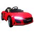 Masinuta electrica cu telecomanda Audi R8 - 107 R-Sport - Rosu, Culoare: Rosu, Capacitate acumulator: 12V