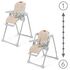 Scaun de masa multifunctional Kidwell BENO Beige, Culoare: Crem,poza 7