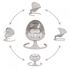 Leagan electric 2 in 1 Kidwell Luxi - Light Melange, Culoare: Gri deschis,poza 5  - ExclusivMAG.ro Leagan electric 2 in 1 Kidwell Luxi - Light Melange, Culoare: Gri deschis,poza 5