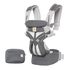 Marsupiu Omni 360 Cool Air Mesh Carbon Grey Ergobaby, Culoare: Alb/Gri - poza 2 - ExclusivMAG.ro