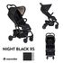 Carucior Easywalker Buggy XS Night Black, Culoare: Gri/Negru,poza 2