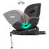 Scaun auto Chipolino Max Safe I-Size 40-150 cm sand cu sistem Isofix, Culoare: Crem, Grupa: 0-36kg (0 luni - 12 ani),poza 7