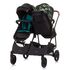 Carucior gemeni Chipolino Duo Smart 2 in 1 exotic, Culoare: Multicolor,poza 5
