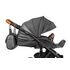 Carucior Camini FRONTERA 2 in 1 Silver, Culoare: Gri/Negru,poza 8