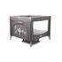 Tarc de joaca 93x93 cm 4Baby COLORADO Gri, Culoare: Gri, Dimensiuni: 85x85  - ExclusivMAG.ro