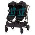 Carucior gemeni Chipolino Duo Smart 2 in 1 exotic, Culoare: Multicolor,poza 7