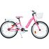 Bicicleta copii Dino Bikes 20' City Smarty fuchsia, Culoare: Roz, Dimensiuni: 20 inch