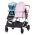Carucior gemeni Chipolino Duo Smart 3 in 1 rose water sky, Culoare: Albastru/Roz - poza 7 - ExclusivMAG.ro