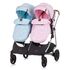 Carucior gemeni Chipolino Duo Smart 3 in 1 rose water sky, Culoare: Albastru/Roz - poza 9 - ExclusivMAG.ro