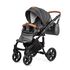Carucior Camini FRONTERA 2 in 1 Silver, Culoare: Gri/Negru,poza 2