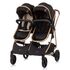 Carucior gemeni Chipolino Duo Smart 3 in 1 ebony, Culoare: Negru - poza 8 - ExclusivMAG.ro