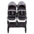 Carucior gemeni Chipolino Duo Smart 2 in 1 graphite, Culoare: Gri - poza 9 - ExclusivMAG.ro