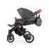Carucior Camini FRONTERA 2 in 1 Silver, Culoare: Gri/Negru,poza 11