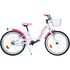 Bicicleta copii Dino Bikes 20' City Smarty alb, Culoare: Alb, Dimensiuni: 20 inch,poza 2