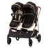 Carucior gemeni Chipolino Duo Smart 2 in 1 ebony, Culoare: Negru - poza 7 - ExclusivMAG.ro