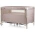 Patut pliabil Chipolino Relax sand linen cu laterala culisanta, Culoare: Crem, Dimensiuni: 120x60,poza 3