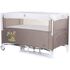 Patut pliabil Chipolino Relax sand cu laterala culisanta, Culoare: Crem, Dimensiuni: 120x60,poza 3