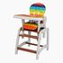 Scaun de masa Juju Eat&Play, Maro, Culoare: Multicolor