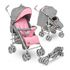 Lionelo - Carucior sport Irma, Grey/Pink, Culoare: Roz, Model: sport,poza 2  - ExclusivMAG.ro Lionelo - Carucior sport Irma, Grey/Pink, Culoare: Roz, Model: sport,poza 2