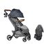 Carucior Compact Metro+ Deluxe Ergobaby London Grey, Culoare: Gri