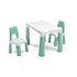Set masuta cu scaunele pentru copii Toyz MONTI Menta, Culoare: Verde